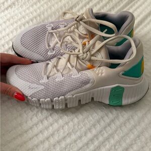 Nike White and Gray Sneakers